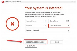 How to Use Bitdefender Rescue Environment