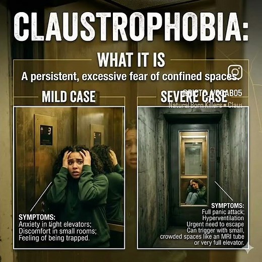 Mild Case vs. Severe Case: Understanding Claustrophobia. 📉📦