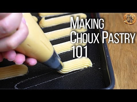 Choux Pastry 101 | Pate Choux Series Episode 1