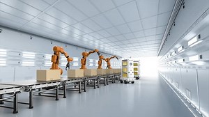Automation Factory Cargo Concept Robot Arms Stock Footage Video (100% Royalty-free) 1100320309 | Shutterstock