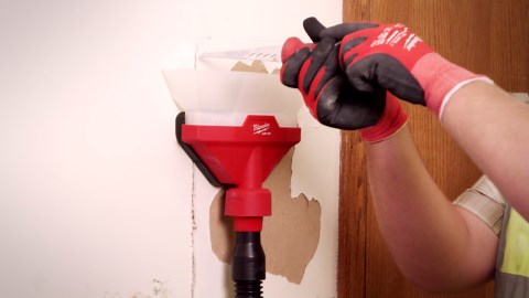 Milwaukee AIR-TIP 1-1/4 in. - 2-1/2 in. Dust Collector Wet/Dry Shop Vacuum Attachment (1-Piece) 49-90-2022