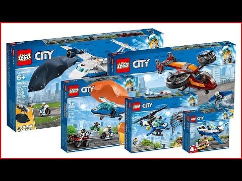 LEGO Unboxing CITY Police Department 2019 sets - Unboxing for Collecrors