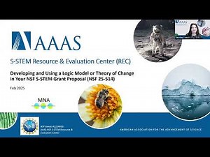 Developing and Using a Logic Model or Theory of Change in Your 2025 NSF S-STEM Proposal