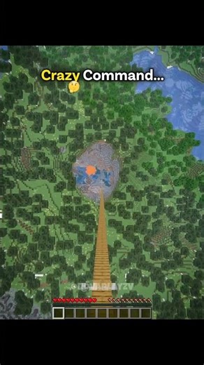Minecraft Craziest Command! #minecraft #shorts