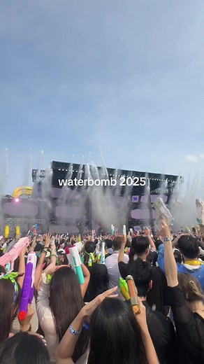 Festivales de agua en Corea: Water Bomb 2025