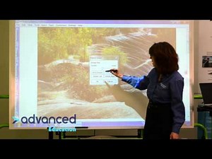Hitachi Starboard Software Tutorial: Video 8 - Working with the Gallery by AdvEducation