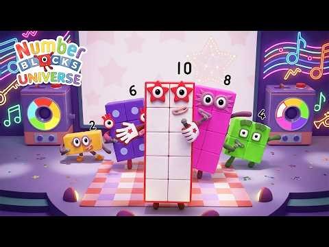 Numberblocks Stage Show Fun! 🎤 Got Talent Episode Learn Numbers