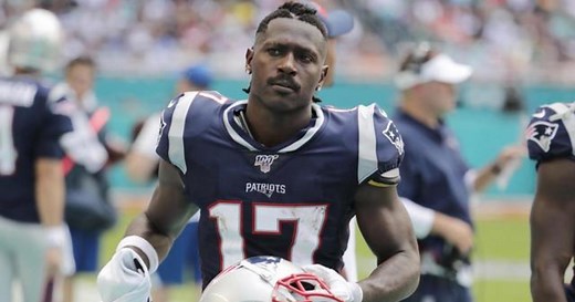 New England Patriots release Antonio Brown