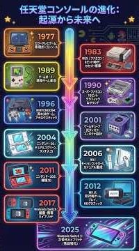 🎮🕹️任天堂ハードウェア・タイムライン🎮🔌📺