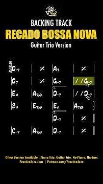 Recado Bossa Nova (The Gift) | Backing Track