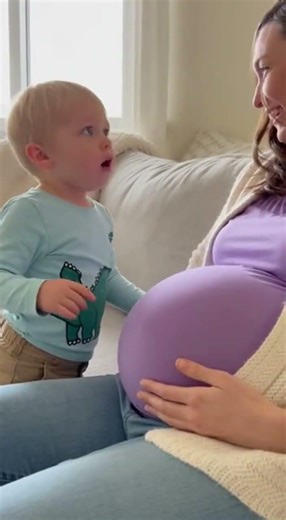 The Funniest Misunderstanding: Toddler Thinks Mom Ate His New Brother!😅