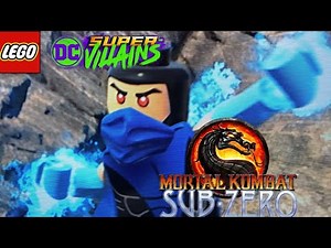 LEGO DC Super Villians - How To Make Sub-Zero from Mortal Kombat