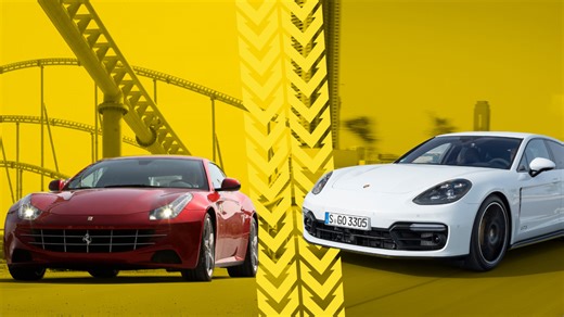 Ferrari FF vs. Porsche Panamera GTS, Showdown der Luxus-Supersportwagen