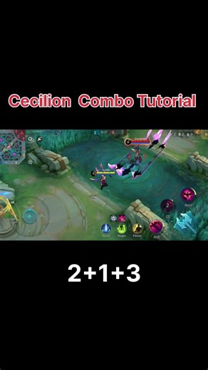 Cecilion Combo Tutorial | Tip and Tricks #mobilelegends #cecilion