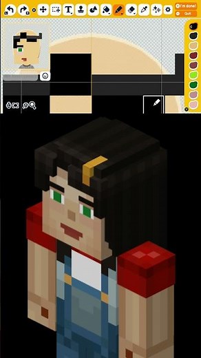 How to make Jesse (Female) from Minecraft: Story Mode #jesse #minecraftstorymode