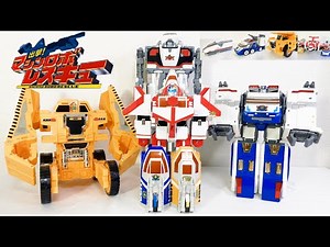 【トランスポーター＆巨大戦力マシン特集！】出撃！マシンロボレスキュー ウイングライナーロボ サイレンギャリーロボ ギアダンプロボ マシンコマンダーロボ マシンロボ