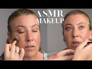 ASMR makeup Artist [real person] 💄🌸 ultra natural makeup application soft spoken