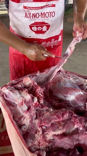 Butcher Cutting Skill | Fast and Clean Meat Preparation #butcherskills #porkcutting #meat #food