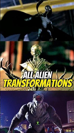All transformations in Ben 10 Alien swarm | #ben10 #ben10alienswarm #shorts