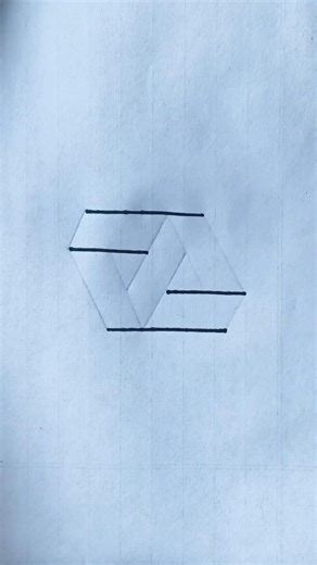 very easy 3d drawing #shorts