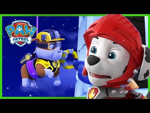 Best Marshall and Rubble Rescues 🛠🔥- PAW Patrol - Cartoons for Kids Compilation