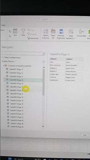 How to import PDF data in Microsoft Excel without mangling it