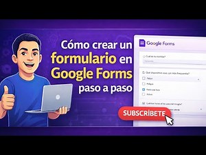 Cómo crear un formulario en Google Forms paso a paso | Tutorial completo