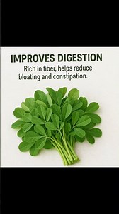 Benefits of Fenugreek (Methi) #fenugreek #methi #seasonalvegetables #desidiet #foodfacts