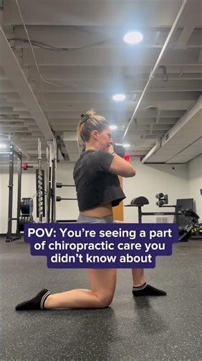 🏋️ This Is Also Chiropractic Care #chiro #treatment #workout