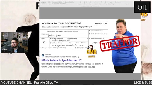 Do we have a modern day version of Benedict Arnold in the local Party? Are both sides being played treacherously? We’ve seen how Democrats in the past had been supported at the city level, now it appears that a Democrat county judge candidate is the latest to receive support through the use of an LLC which may be tied to fraudulent federal relief funds used for personal gain! why is Susan "for the corrupt" Ruvalcaba funding a Democratic campaign? she's enabling both sides.. What does this mean f