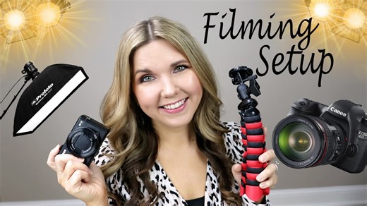 My filming setup – behind the scenes of how I make my videos