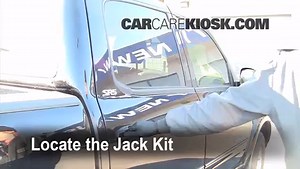 How To Jack Up a 2002 Toyota Tundra SR5 4.7L V8 Extended Cab Pickup (4 Door)