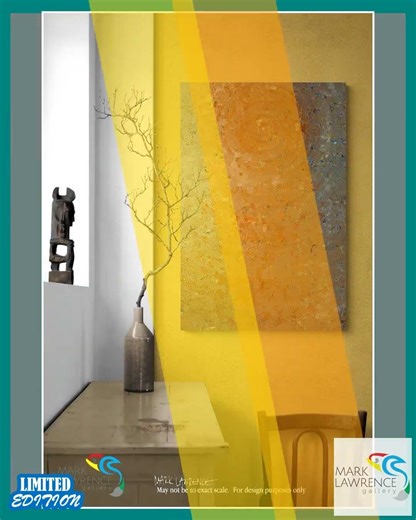 Christian Modern Art. Job 1:21. Live In God's Presence