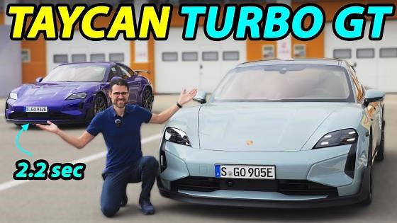 Porsche Taycan Turbo GT vs Tesla Model S Plaid