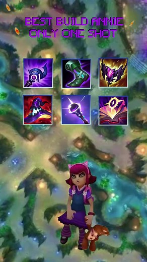 BEST ANNIE BUILD ONLY ONE SHOT 🥶 #leagueoflegends #riotgames #lol #fyp #lols13 #mangemamerdeparpitier #leaugueoflegendswildrift #buildlol