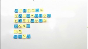 Post-it Note Pong Animation