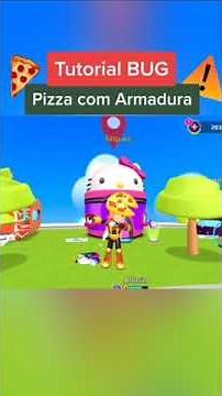 Tutorial BUG Entregar Pizza Usando Armadura no PK XD #Shorts