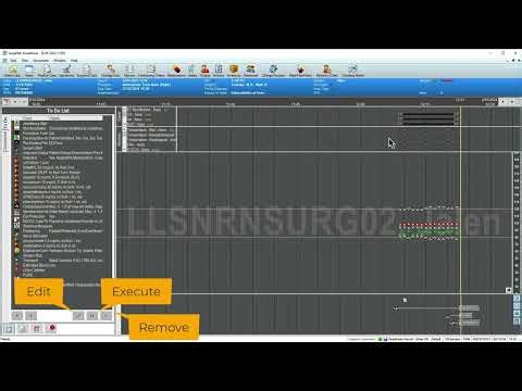 Anesthesia Case Documentation Using the To Do List in Cerner SurgiNet Anesthesia