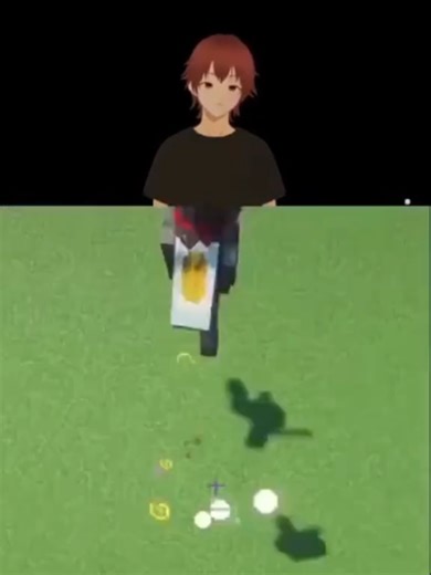 Why Are These Cartoon Characters Racing on a Lawn_ Find Out! #jump #gaming #maxscraft #minecraft