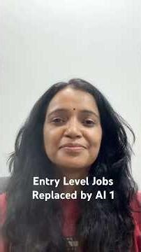 Entry Level Jobs Replaced By AI 1