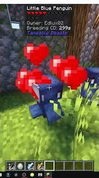 HOW TO TAME PENGUINS and Frozen Fish in MINECRAFT - Tameable Beasts