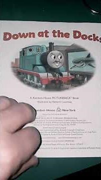 Thomas and friends down at the dock picture book 2003!