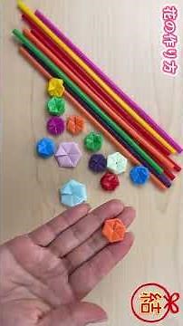 【生活の知恵まとめ】 ストローパッキング レジ袋の簡単収納法 パーカー紐結び 花の作り方💡wisdom of life