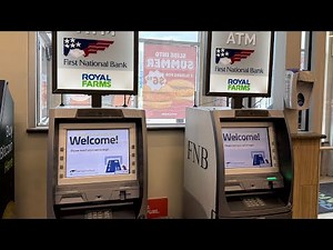 How To Use First National Bank ATM Machine 2025 - Easily Withdraw & Deposit Money, Cash, Or Check