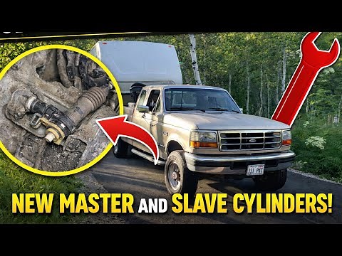 OBS Ford Won't Shift? Fixing the Clutch Master & Slave Cylinders!