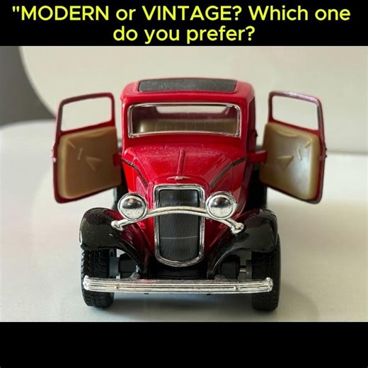 Classic Red Hot Rod: 1932 Ford Coupe Diecast Showcase