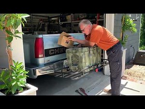 Step bumper receiver install