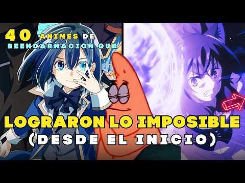 🟡 REENCARNARON❗👉 Los Mejores Animes Isekai donde el prota reencarna en otro mundo🕊️