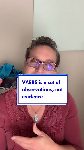 #stitch with @sarahgibson31 VAERS is not an appropriate source of evidence. #turnsoutthat #datadrivendiva #covid19 ##vaers #vaccine #misinformation