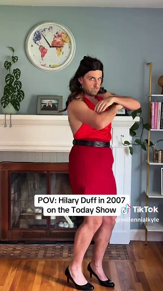 Hilary Duff 2007 Today Show moment reaction